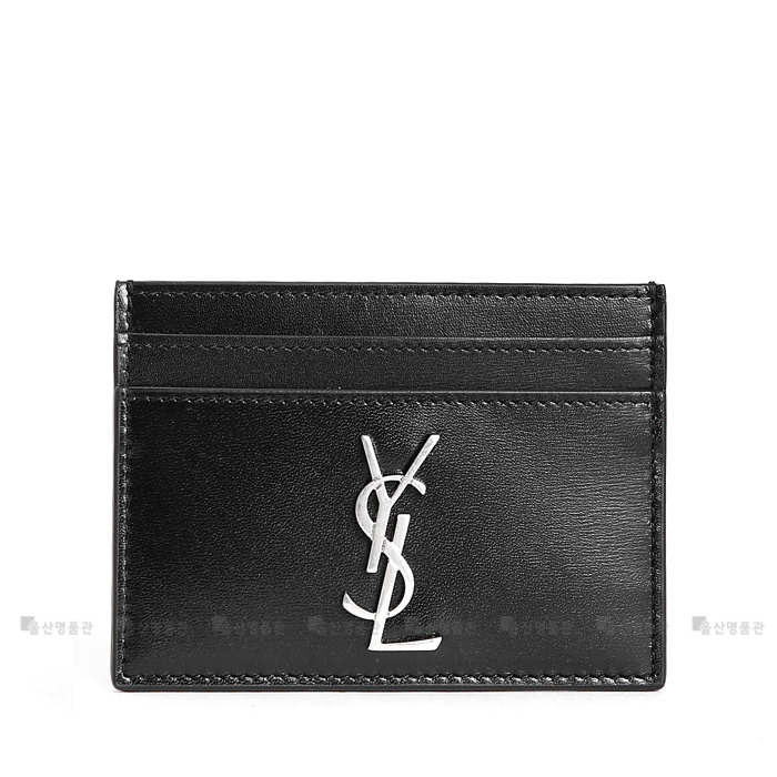 생로랑(SAINT LAURENT) 485631 0SX0E 1000 여성 모노그램 카드지갑